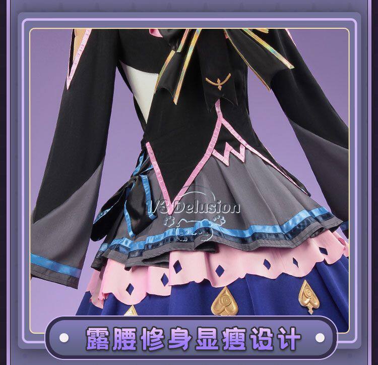 Anime Cosplay Ladies - อาร์คาเอะ ไทริทสึ อินทิเชียล คอนฟลิกต์ โลลิต้าคอสเพลย์เครื่องแต่งกายชุดเต็มสำหรับสวมใส่ทุกวันเกมอะนิเมะชุดผู้หญิงฮาโลวีนปาร์ตี้คาร์นิวัล