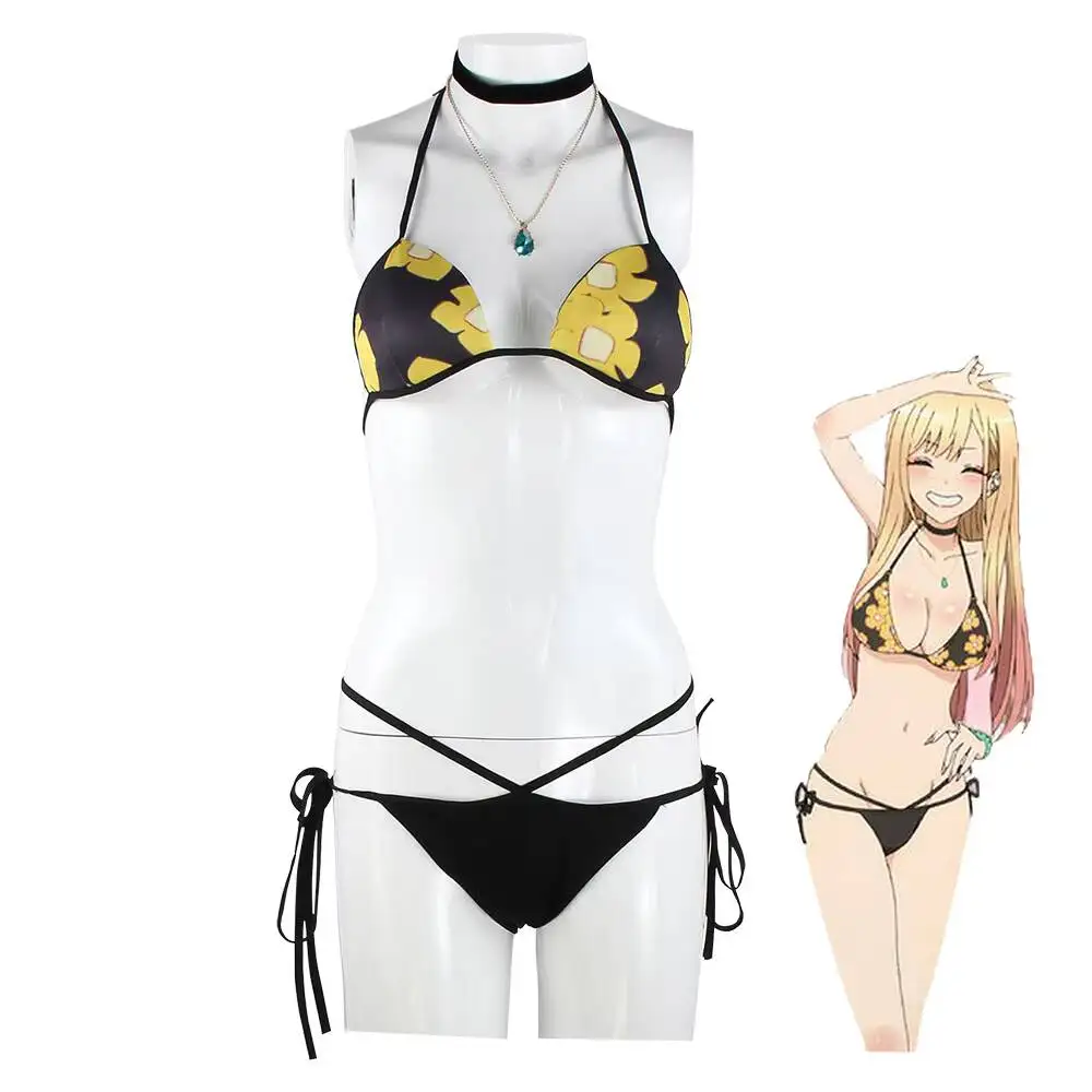 Kitagawa Anime Cosplay - ชุดคอสเพลย์บิกินี่มาริน คิตากาวะ จากอนิเมะ My Dress-Up Darling
