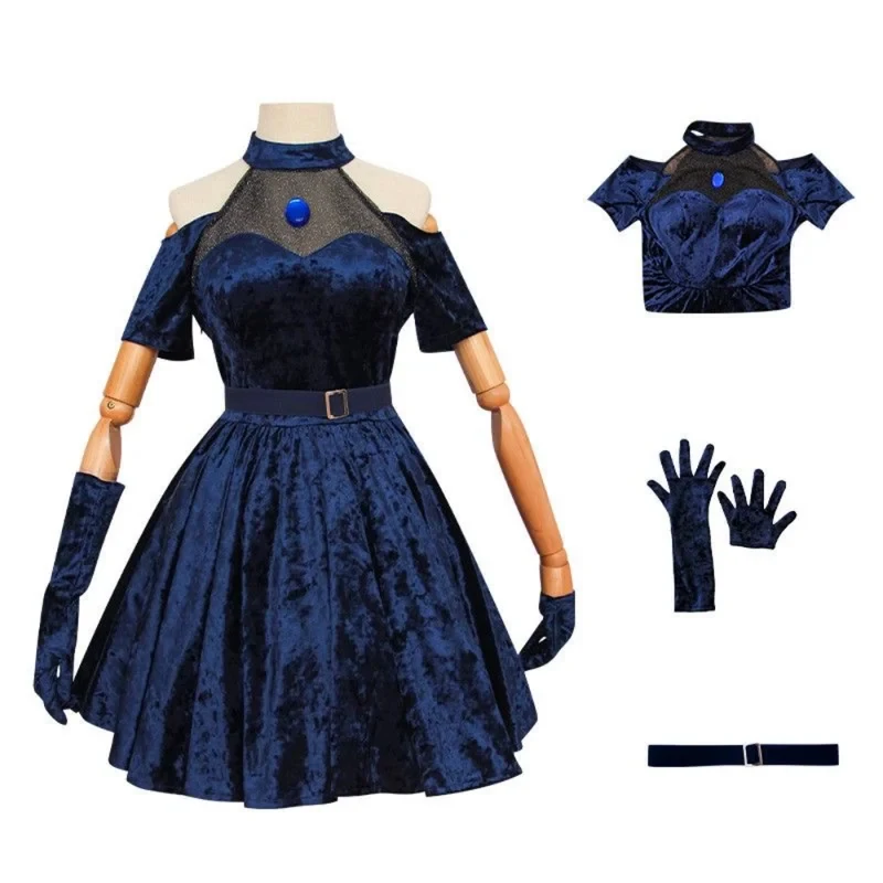 ชุดคอสเพลย์ Mizi ปี 2026 ชุดคอ - Anime Cosplay Blue Hair บทวิจารณ์และราคา