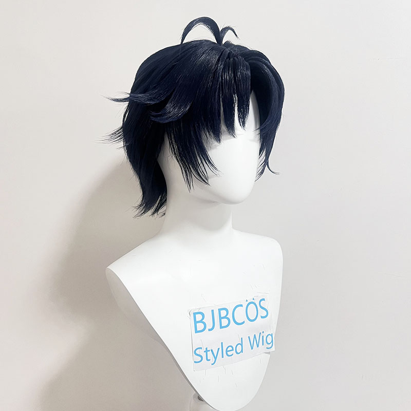 [วิกผมแฟชั่น] อาซาบา ฮารุมาสะ  - Anime Cosplay Blue Hair บทวิจารณ์และราคา