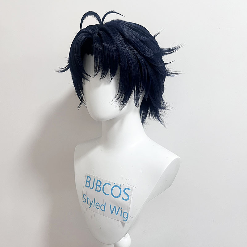 [วิกผมแฟชั่น] อาซาบา ฮารุมาสะ  - Anime Cosplay Blue Hair บทวิจารณ์และราคา