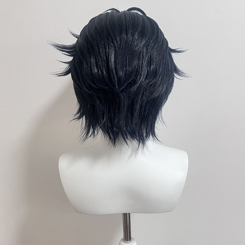 [วิกผมแฟชั่น] อาซาบา ฮารุมาสะ  - Anime Cosplay Blue Hair บทวิจารณ์และราคา
